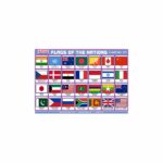 M-Stick Educational Chart 177 Flags of the Nations