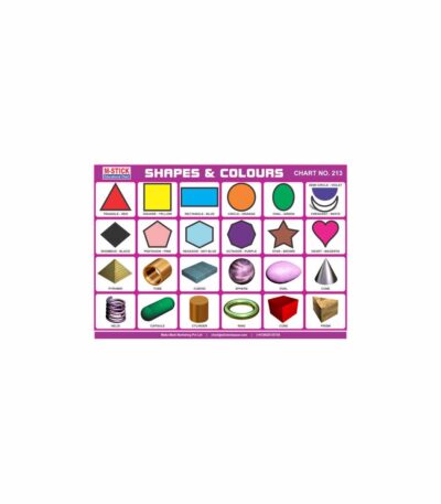 M-Stick Educational Chart 213 Shapes & Colours
