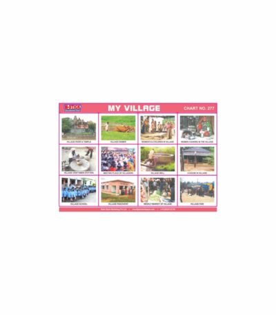 M-Stick Educational Chart 277 My Village