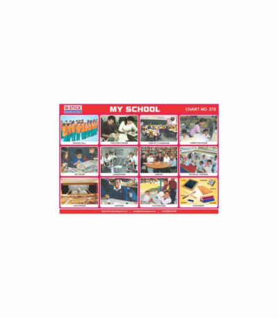 M-Stick Educational Chart 278 My School
