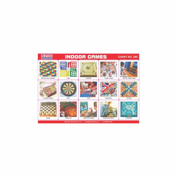 M-Stick Educational Chart 280 Indoor Games