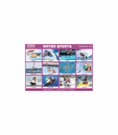 M-Stick Educational Chart 318 Water Sports