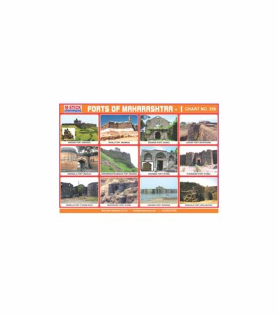 M-Stick Educational Chart 358 Forts of Maharashtra-1