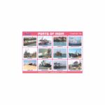 M-Stick Educational Chart 370 Ports Of India