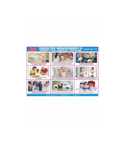 M-Stick Educational Chart 412 Disaster Management-2