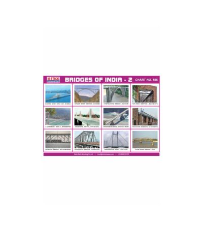 M-Stick Educational Chart 488 Bridges of India-2