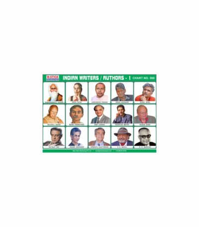 M-Stick Educational Chart 560 Indian Writers Authous-1