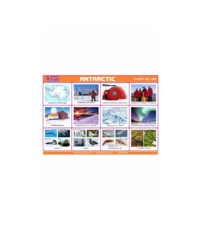 M-Stick Educational Chart 566 Antarctic