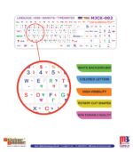 Sticker Bazaar Hindi/ Marathi/ Typerwriter Keyboard Sticker