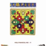 Sticker Bazaar Holo Rangoli HR11 with Header