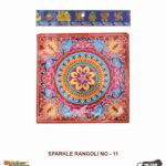 Sticker Bazaar Holo Rangoli SR11 with Header