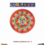 Sticker Bazaar Holo Rangoli SR6 with Header