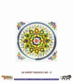 Sticker Bazaar 24 Karat Rangoli KR5