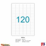 M3 A4 Inkjet/Laser Labels MI 70 White