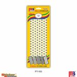 M3 Printed Labels PT-103 Num 14 White