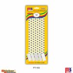 M3 Printed Labels PT-103 Num 15 White