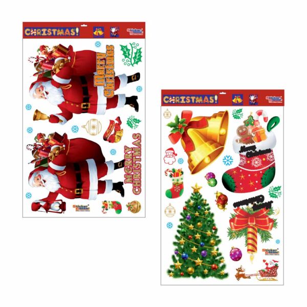 Sticker Bazaar Christmas A4 Family C1