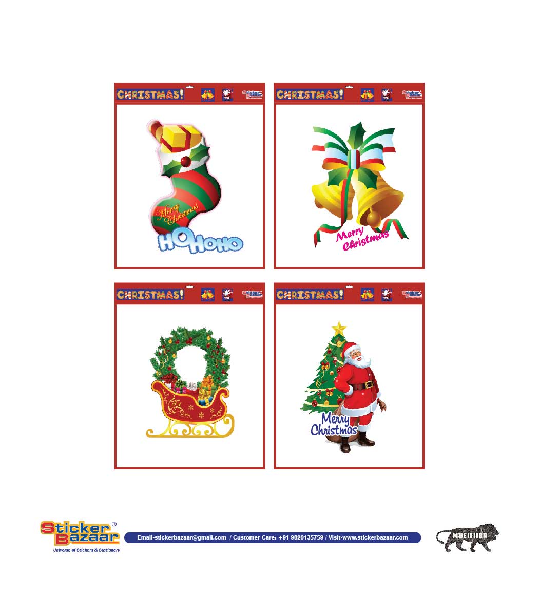 Sticker Bazaar Christmas Mini Cutout C1_2