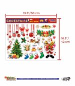 Sticker Bazaar Christmas Wallsticker Size 2