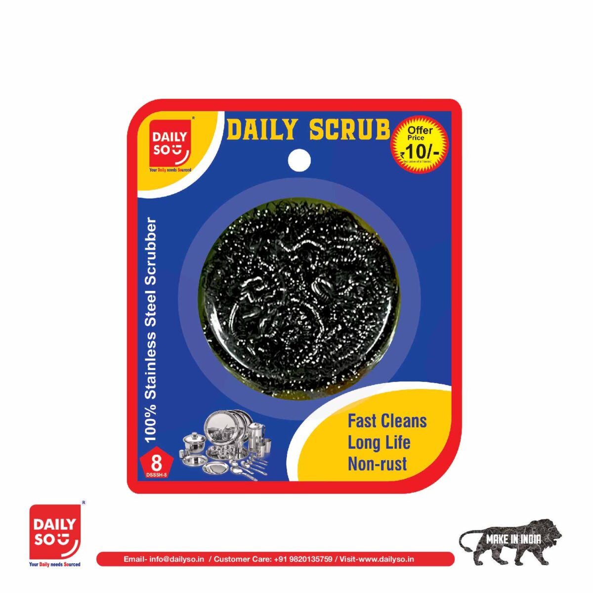 DailySo Scrub Single 8g-2