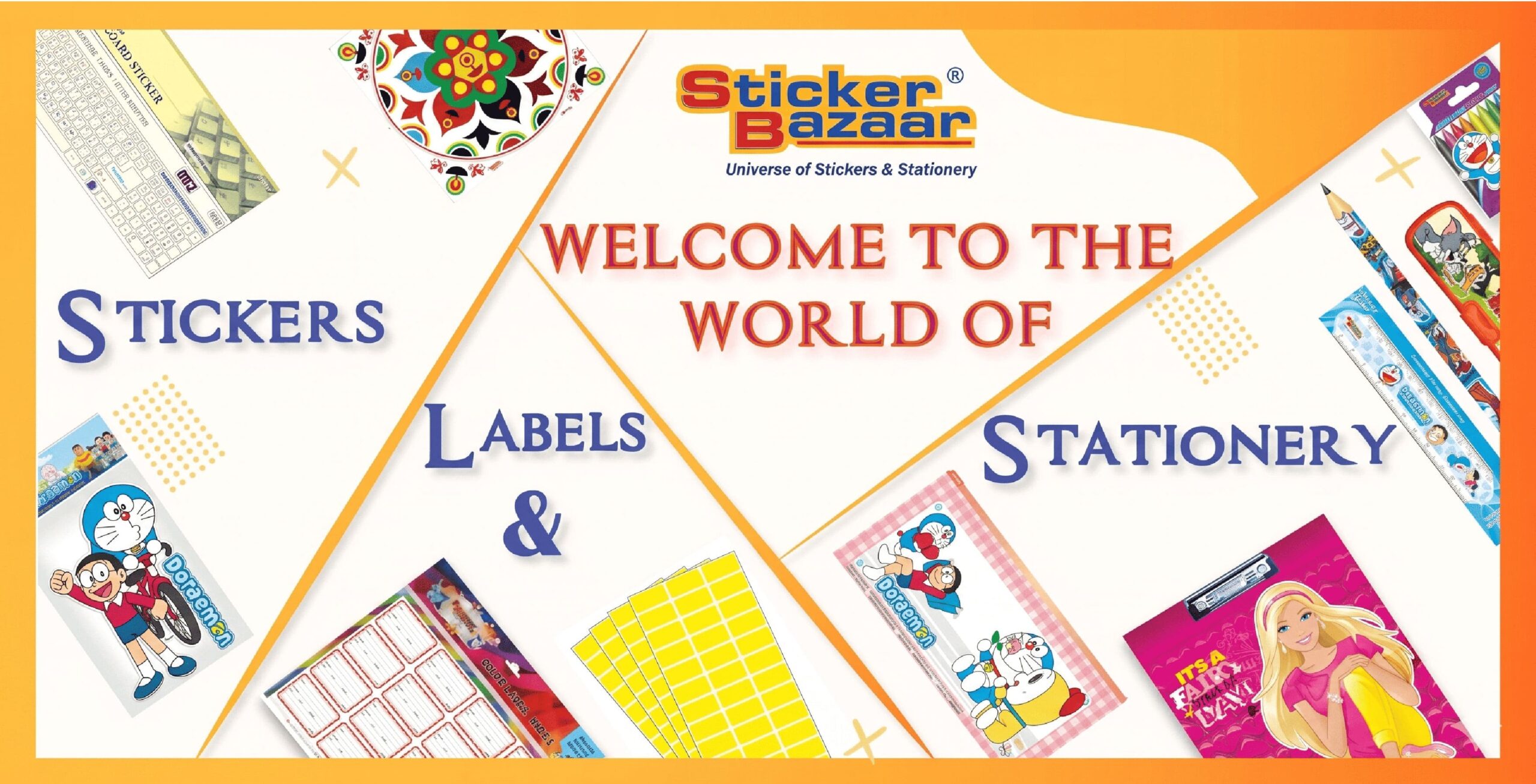 Sticker Bazaar – Universe of Stickers, Labels and Stationery